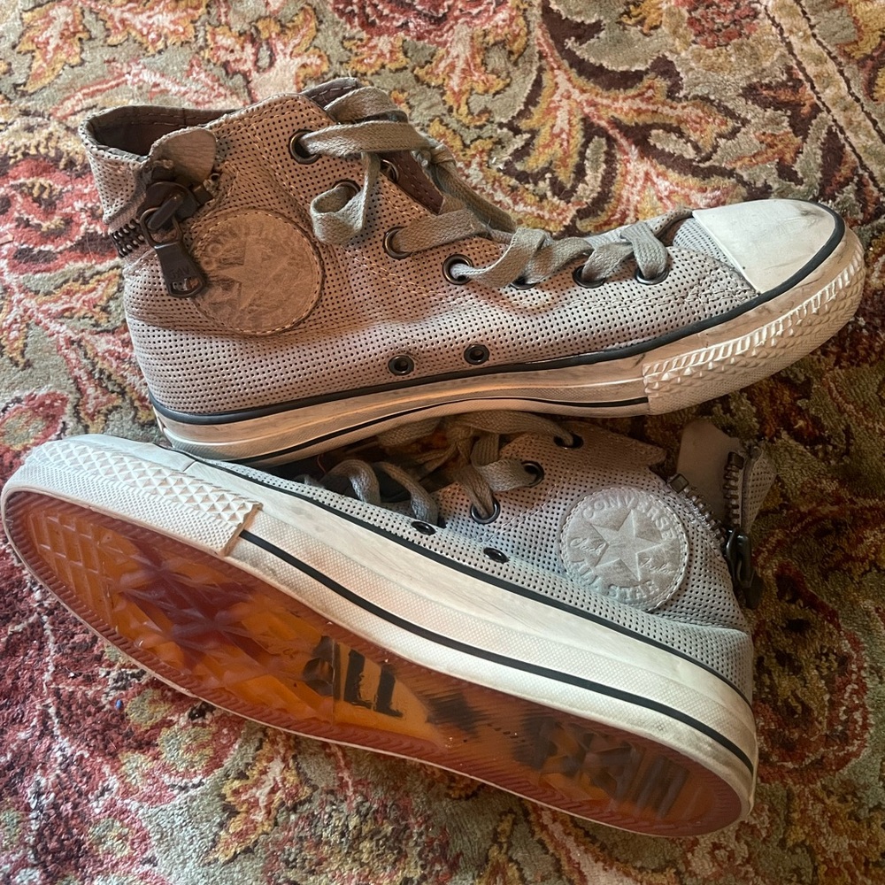 Converse Chuck Taylor John Varvatos High Top Zip Sneakers